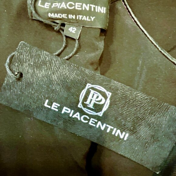 LE PIACENTINI Fuchsia Sequin Evening  Gown. Made in Italy. Size IT 42 - Picture 3 of 11